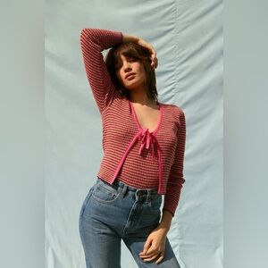 Rouje Thomas Cardigan + Elvina Top | Size 40